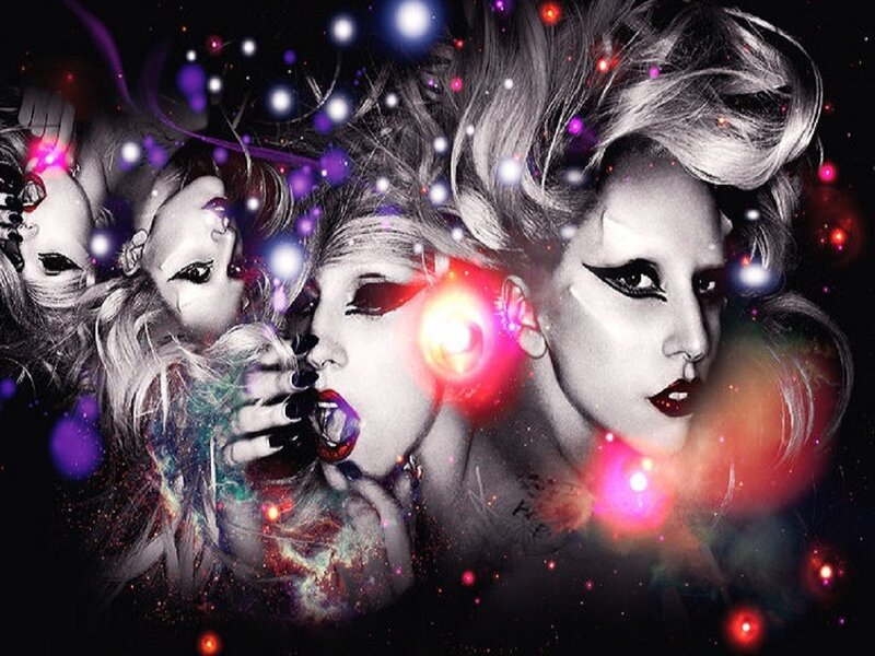 Woman with Multiple Faces — Black