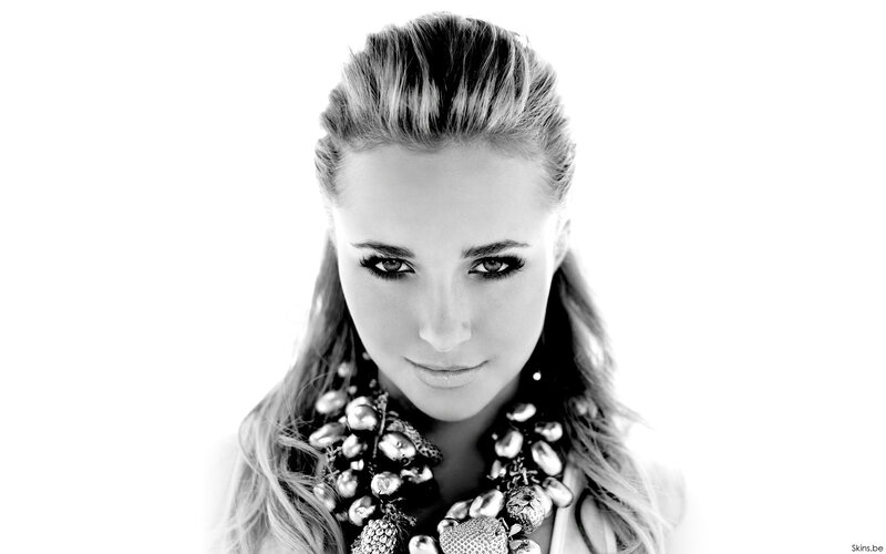 Woman with Necklace — Black, Dramatic, Photograph, Hair, Eyes