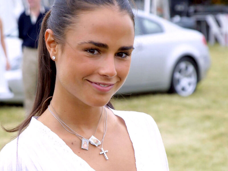 Woman with Necklaces — White