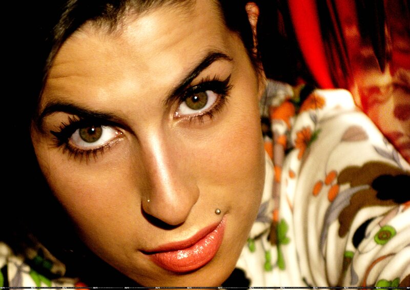 Woman with Nose Piercing — White