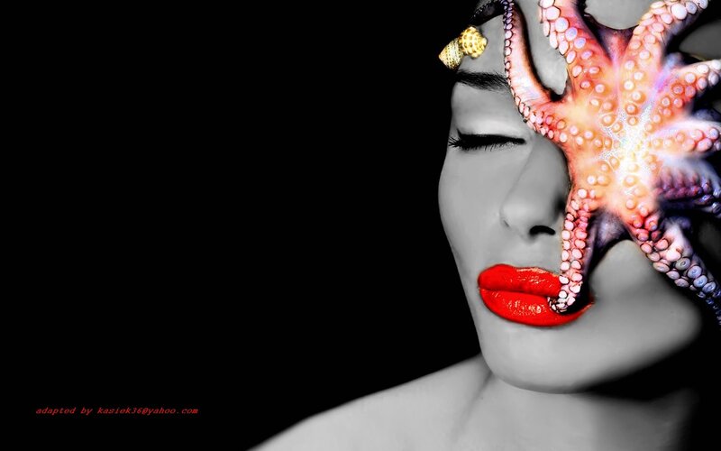 Woman with Octopus