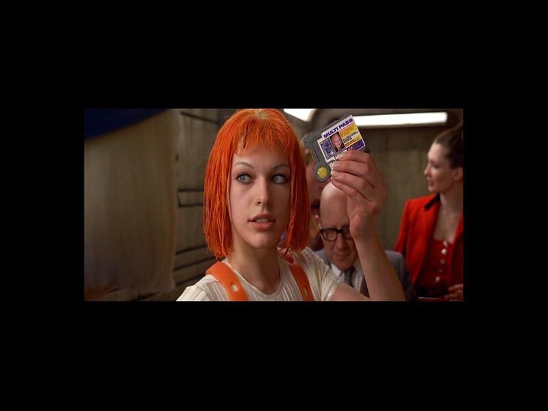 Woman with Orange Hair — Dramatic