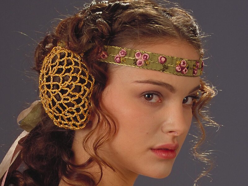 woman with ornate headband