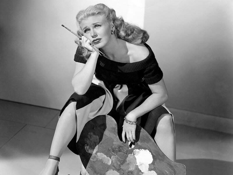 Woman with Paintbrush