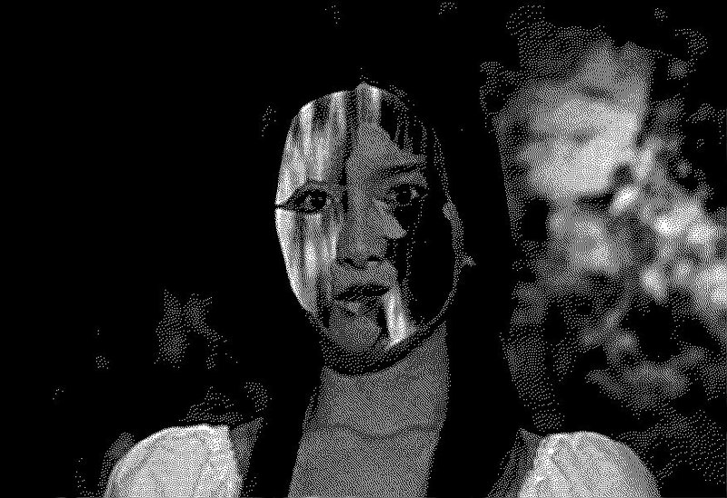Woman with Painted Face
