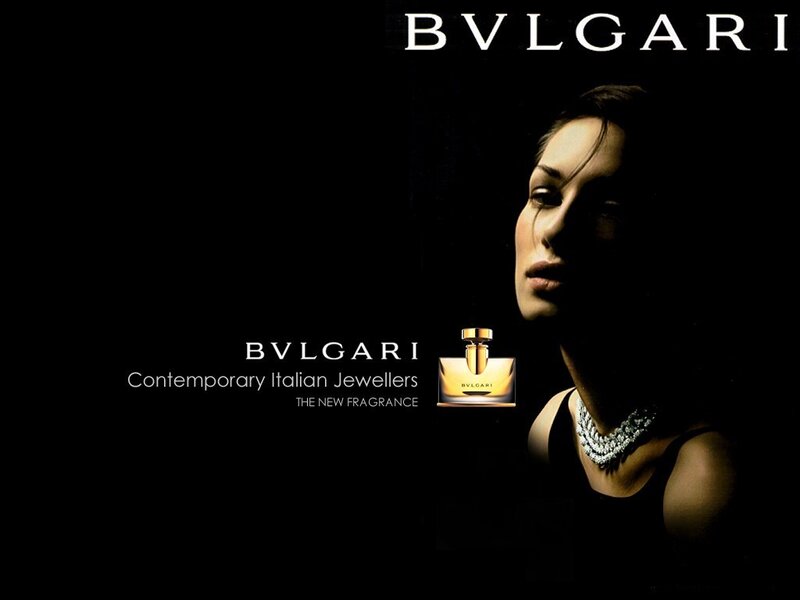Woman with Perfume Bottle — Black
