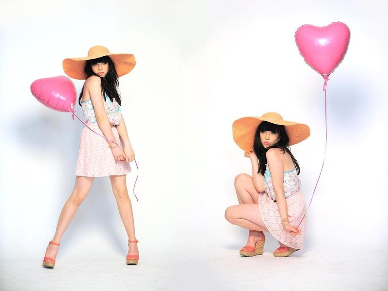 Woman with Pink Balloon — Playful