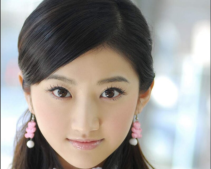 Woman with Pink Earrings — Black