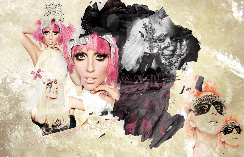 Woman with Pink Hair — Dramatic, Digital Art, Pink Wig