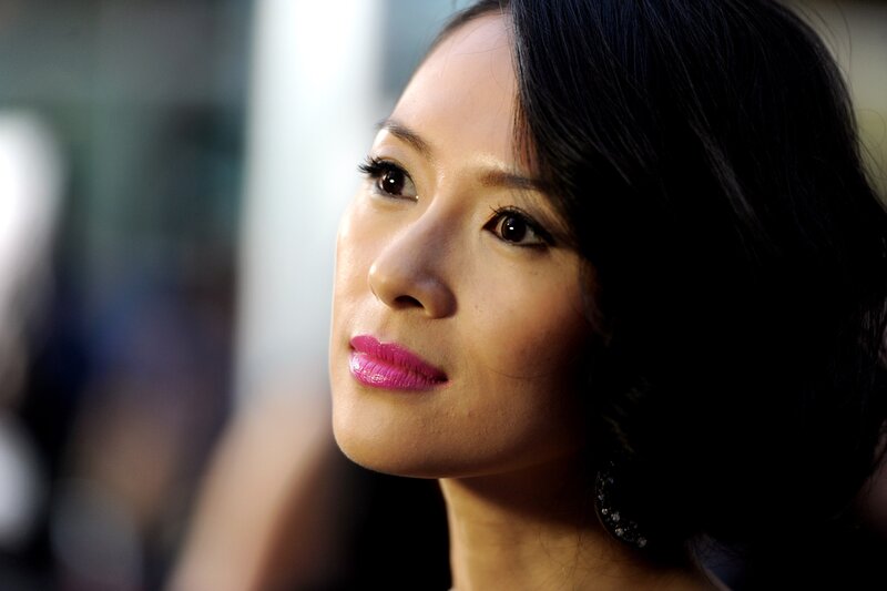 woman with pink lipstick