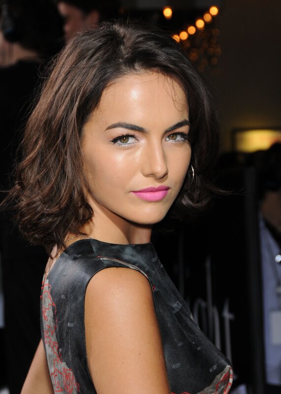 woman with pink lipstick