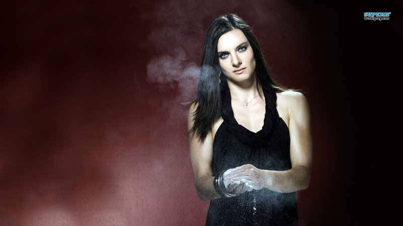 Woman with Powder