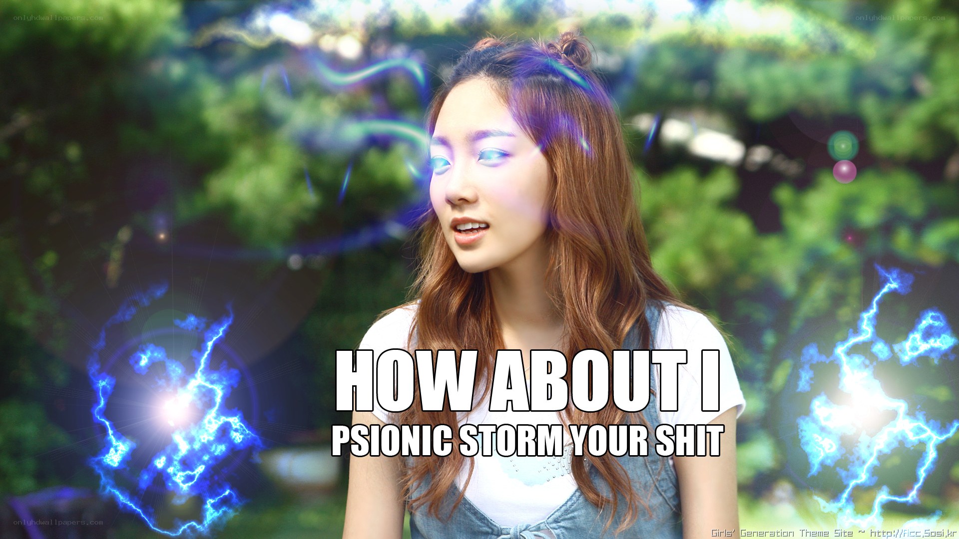 woman with psychic powers