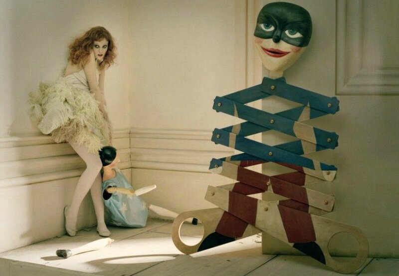 Woman with Puppet