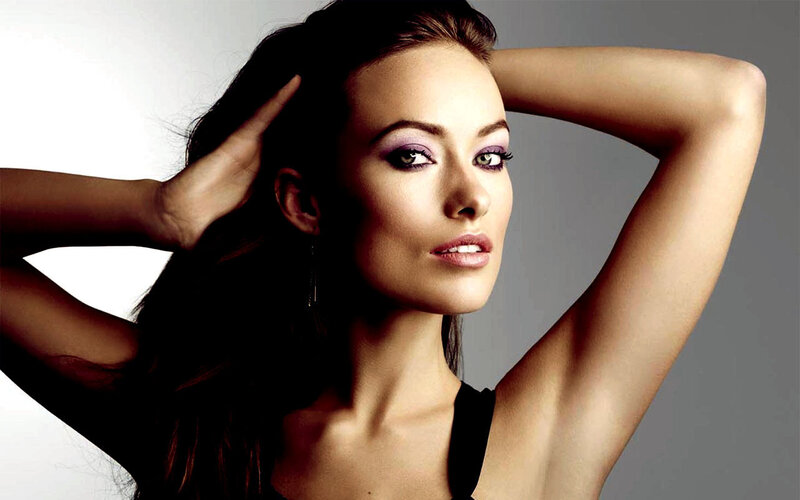 woman with purple eyeshadow