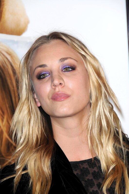 woman with purple eyeshadow