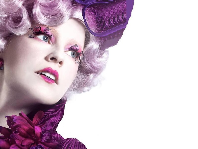 Woman with Purple Hair — Dramatic, Photograph, Wig