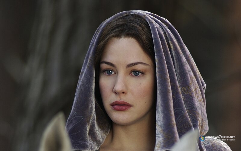 Woman with Purple Hood