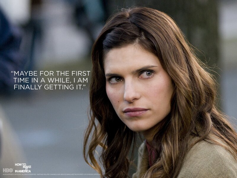woman with quote from show