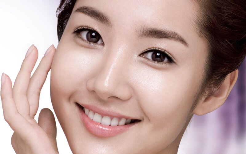 woman with radiant skin