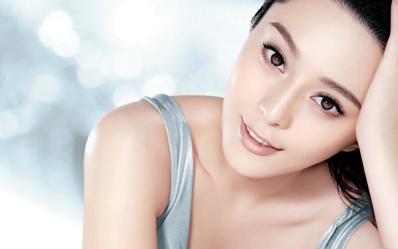 woman with radiant skin