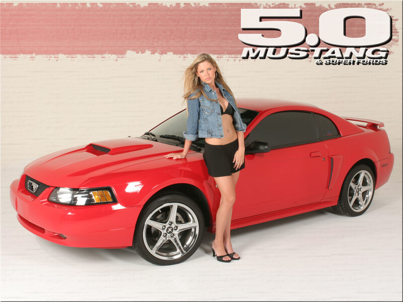 Woman with Red Car — Confident