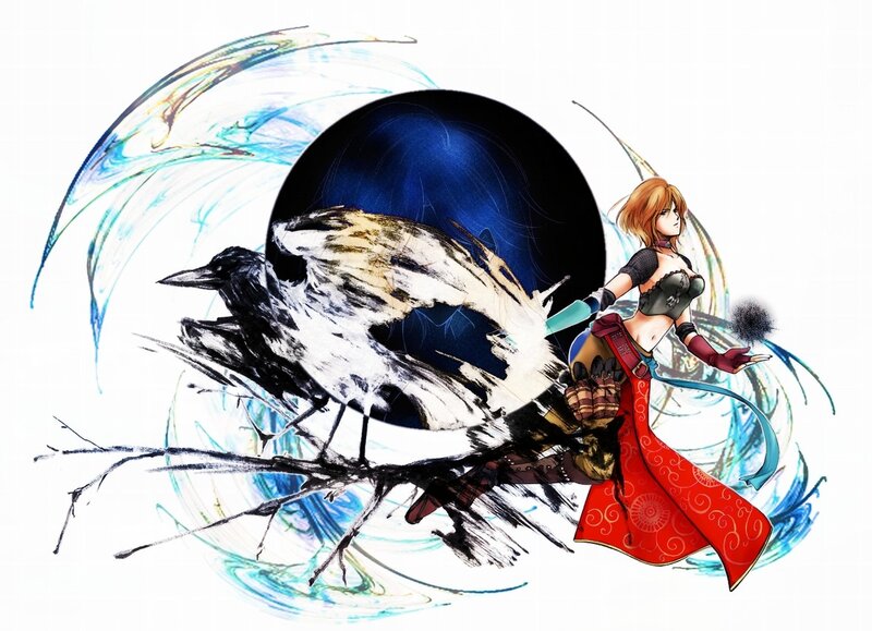 Woman with Red Cloak — Dramatic, Digital Art