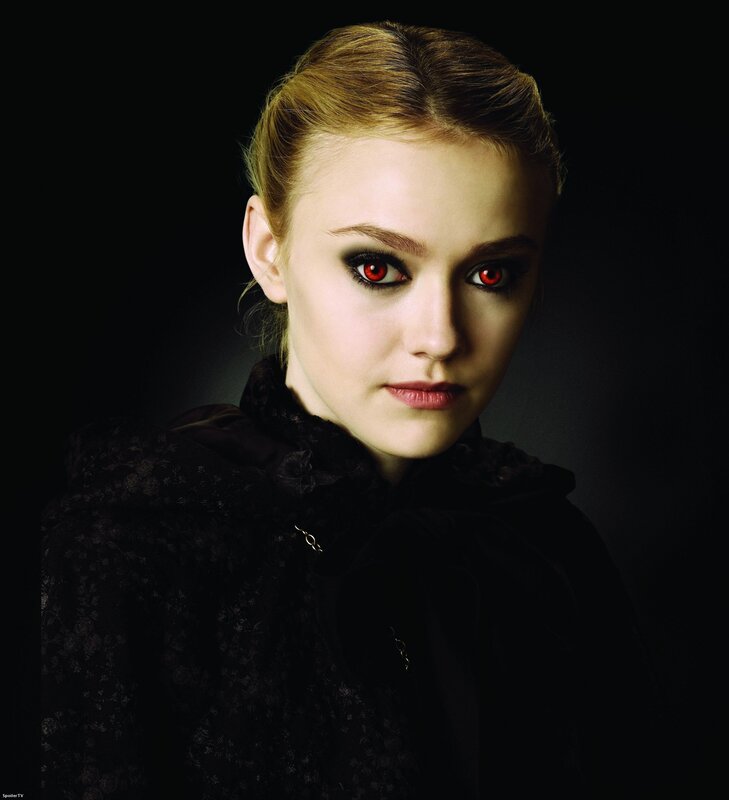woman with red eyes
