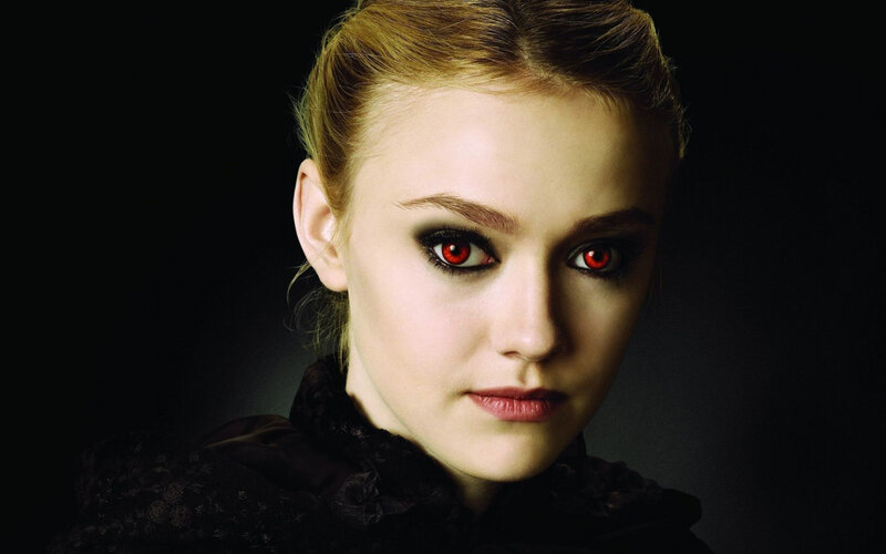 Woman with Red Eyes — Black, Dramatic, Photograph, Red Eyes, Dark Makeup