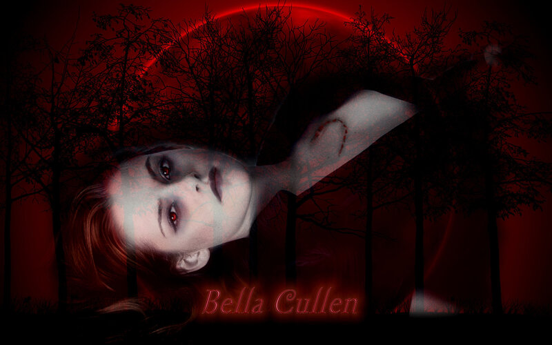 Woman with Red Eyes — Dark, Dramatic