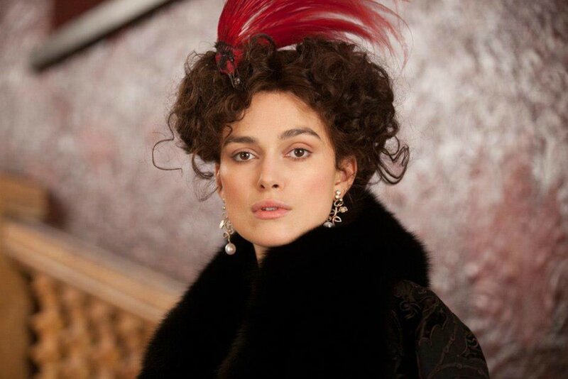 Woman with Red Feather — Black