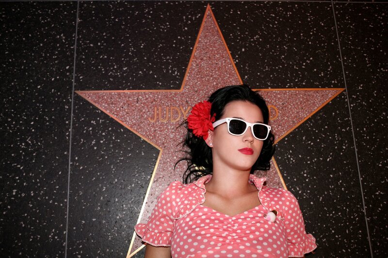 Woman with Red Flower — Pink, Confident