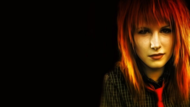woman with red hair