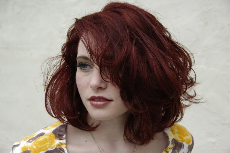 woman with red hair