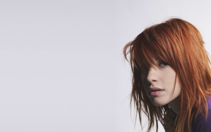 woman with red hair