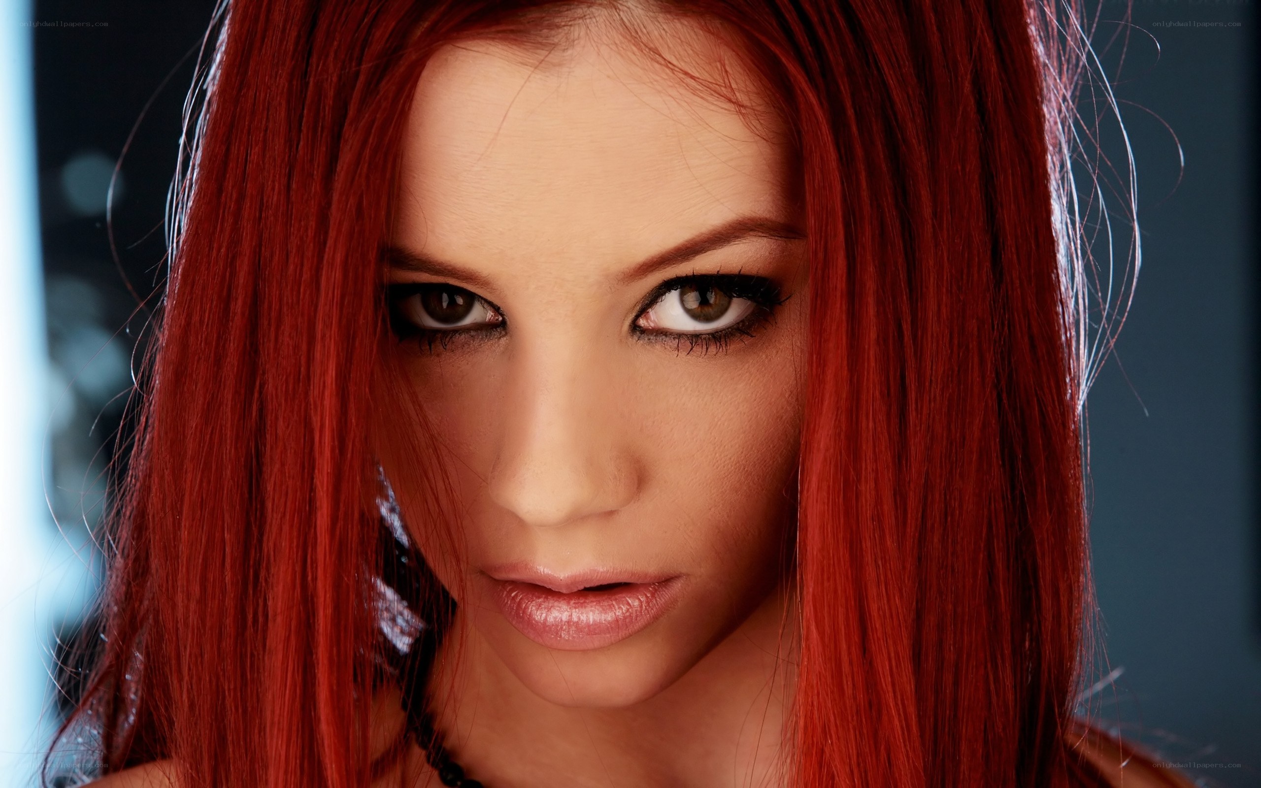 woman with red hair