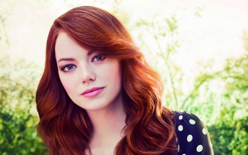 woman with red hair