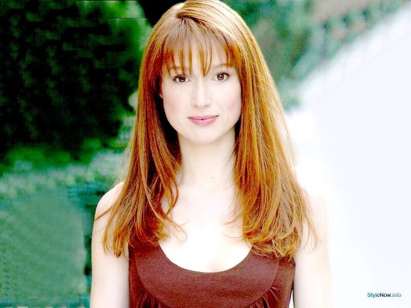 woman with red hair