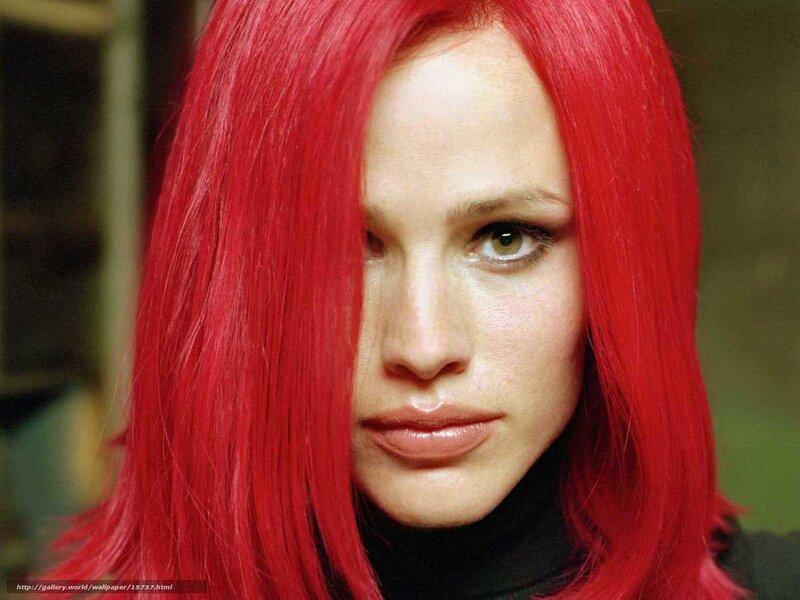 woman with red hair