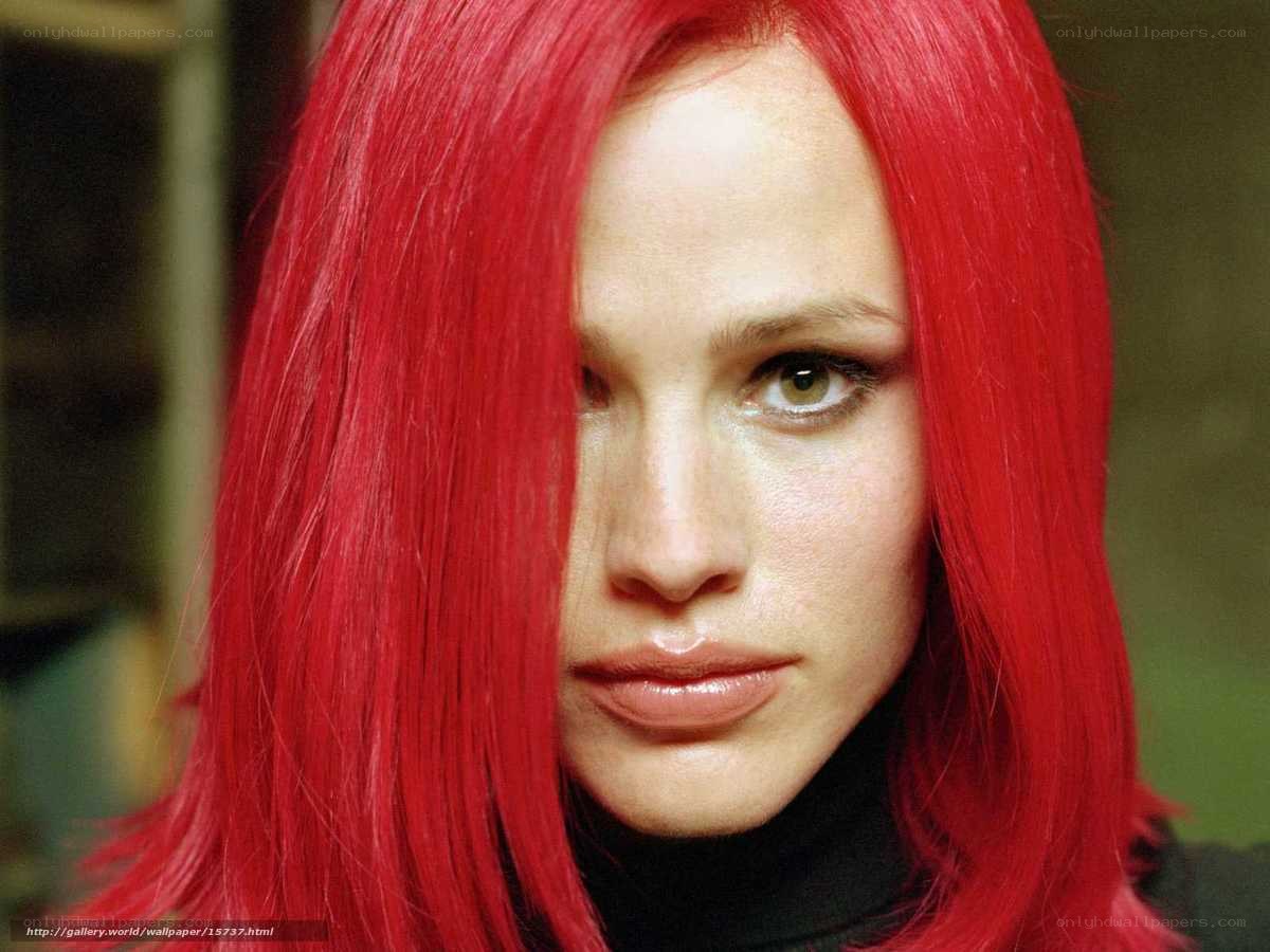 woman with red hair