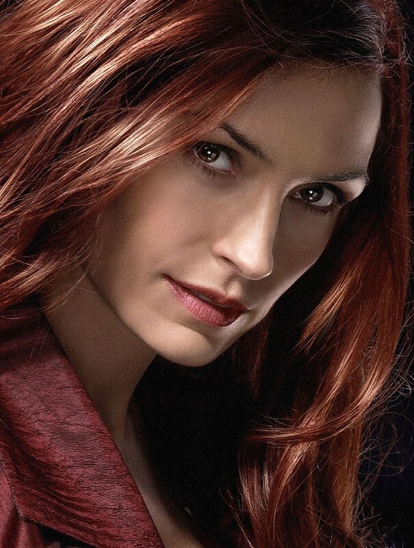woman with red hair