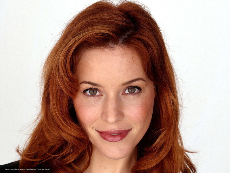 woman with red hair