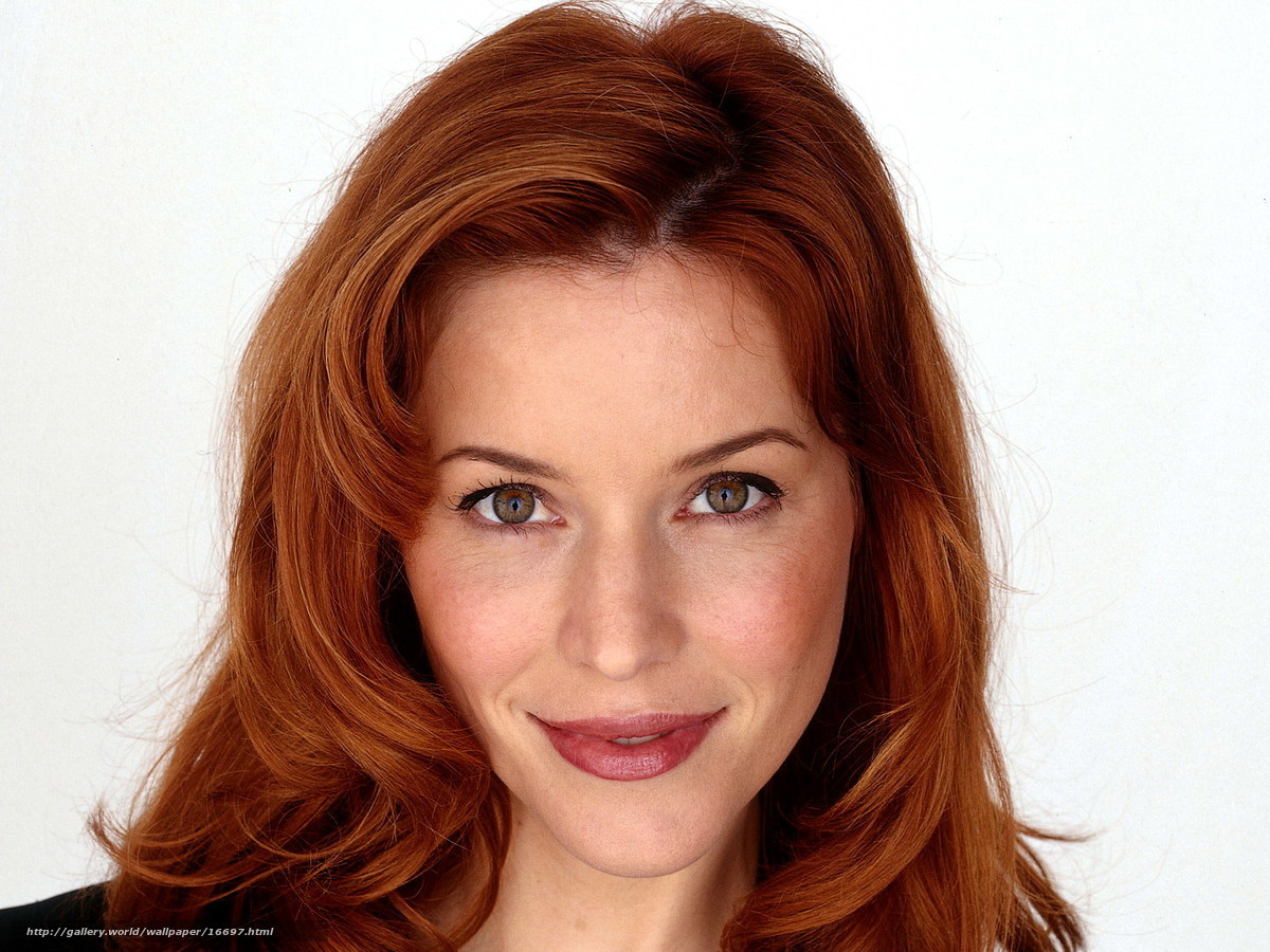 woman with red hair