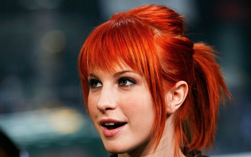 woman with red hair
