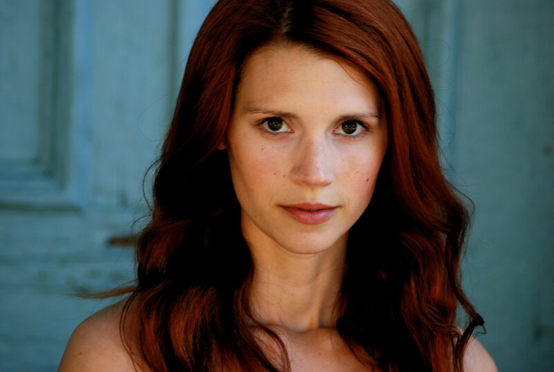 woman with red hair