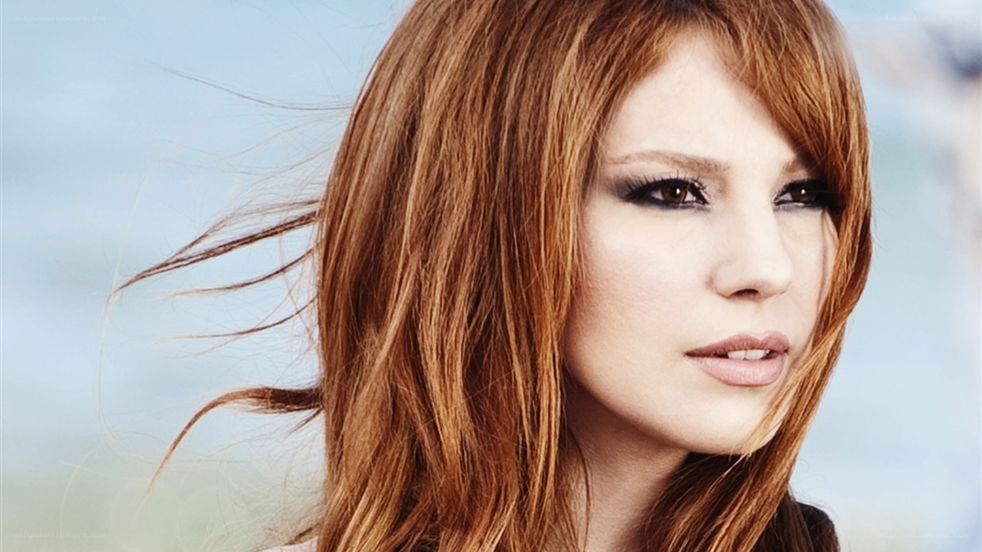 woman with red hair