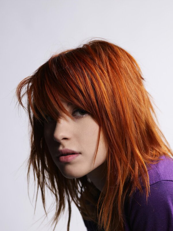 woman with red hair