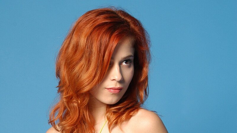 woman with red hair