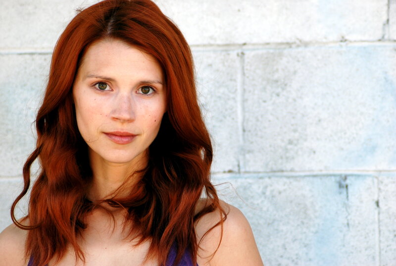 woman with red hair