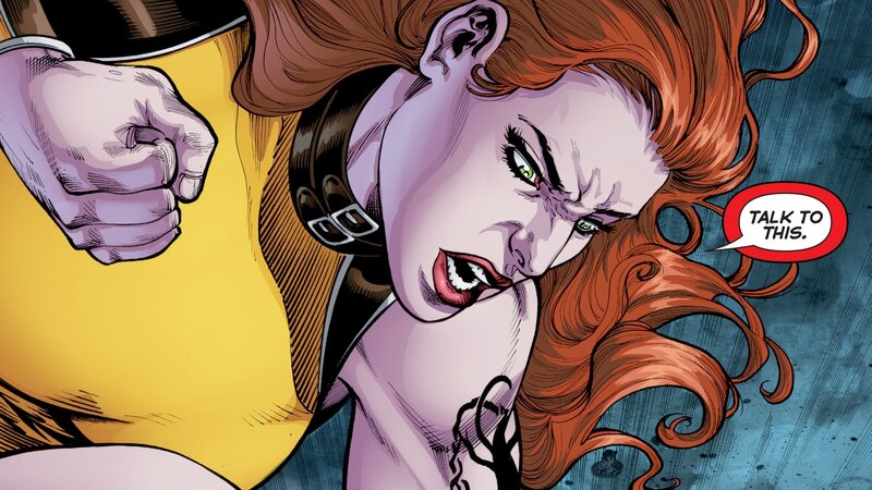 Woman with Red Hair — Aggressive